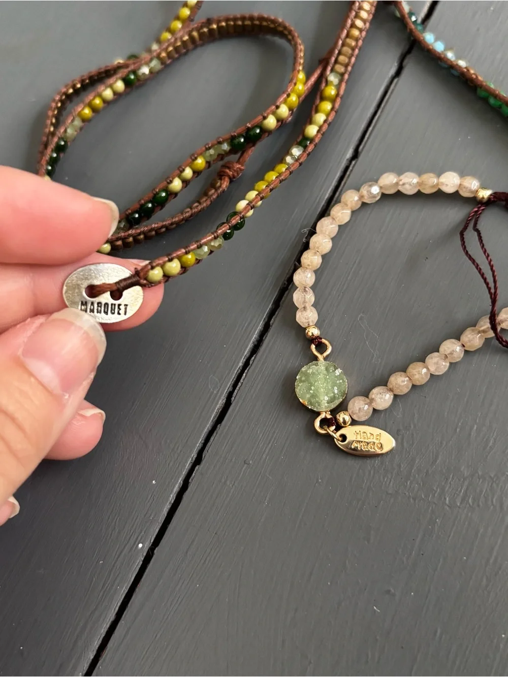 Handmade Beaded Adjustable Bracelets